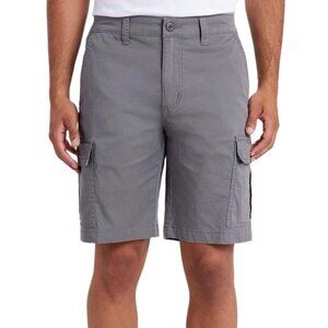 NEW Unionbay Men's Size 34 Cargo Shorts Gray Cotton Blend
